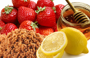 Strawberry, Honey and Brown Sugar Acne Mask 