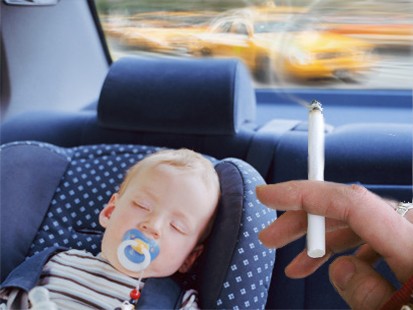 Smoking in front of kids leads to premature death