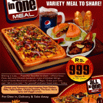 Pizza hut introduces all in one meal