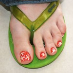 Nail art for your toes