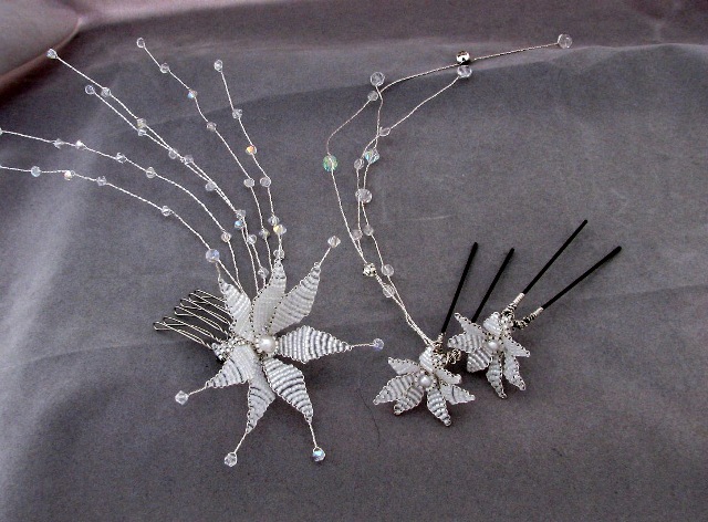 Fancy hair pins