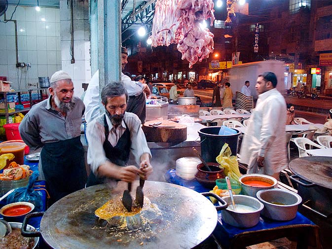 Kata Kat Burns Road Karachi