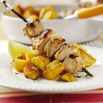 Moroccan potatoes with cumin and chicken
