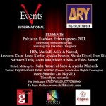 Pakistan Fashion Extravaganza 2011 in London