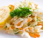 Coleslaw with Sweet and Sour Creamy Dressing Recipe