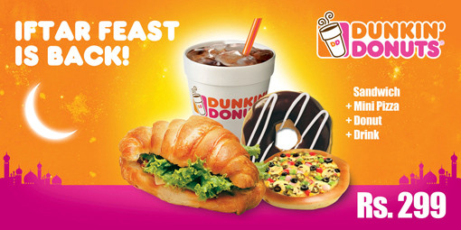 Dunkin Donuts iftar feast 2011