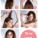 Step by step guide to backcomb your hair