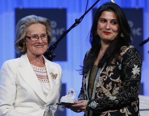 Sharmeen Chinoy crystal Award