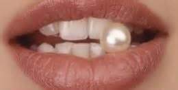 Pearl White teeth
