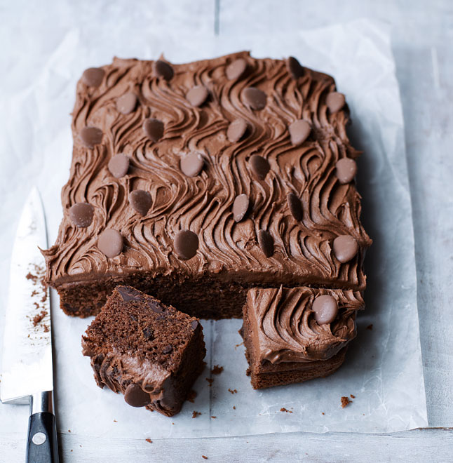 Quick double sheet chocolcate cake