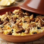 Moroccan Baked Lamb With Saffron Rice